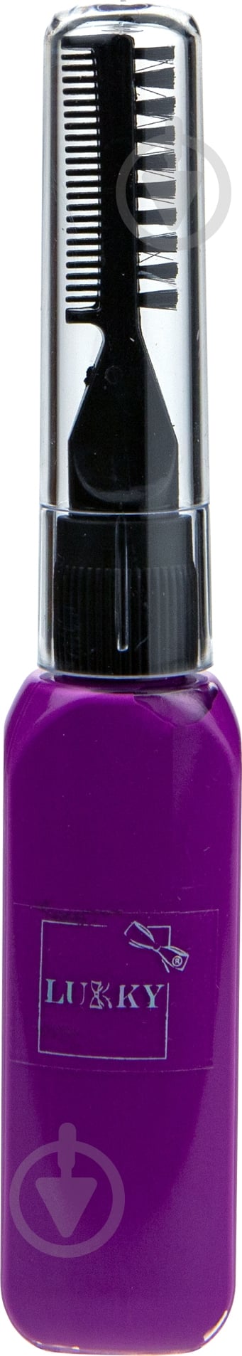 Туш для волосся Lukky фіолетова - фото 4