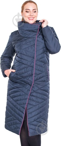 Куртка жіноче зимове Adonis ЖАНЕТ D18-278/#10 р.XL темно-синє - фото 2