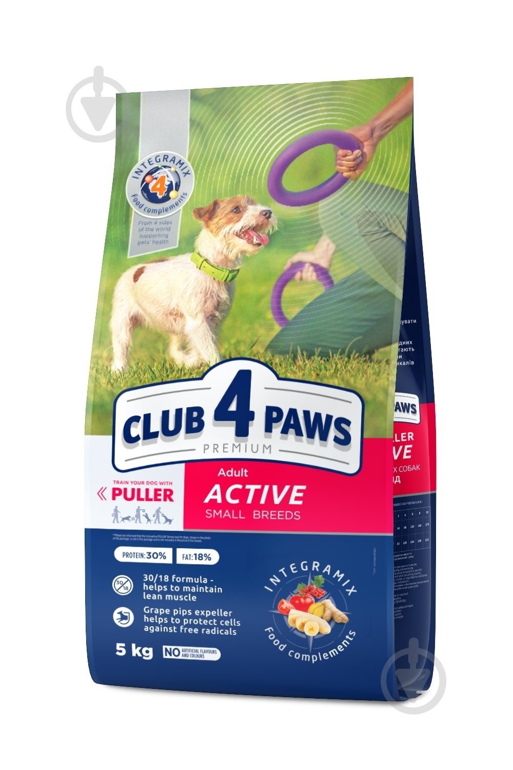 Корм сухой Club 4 Paws для малых пород "Актив" 5 кг - фото 1 Корм сухой Club 4 Paws для малых пород "Актив" 5 кг - фото 1