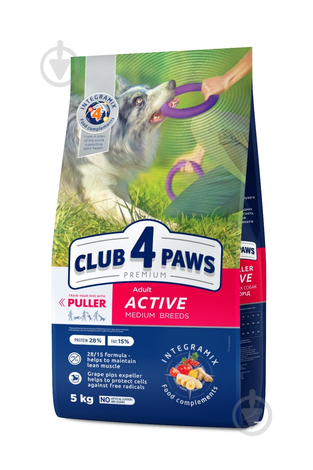 Корм сухий Club 4 Paws для середніх порід "Актив" 5 кг - фото 1