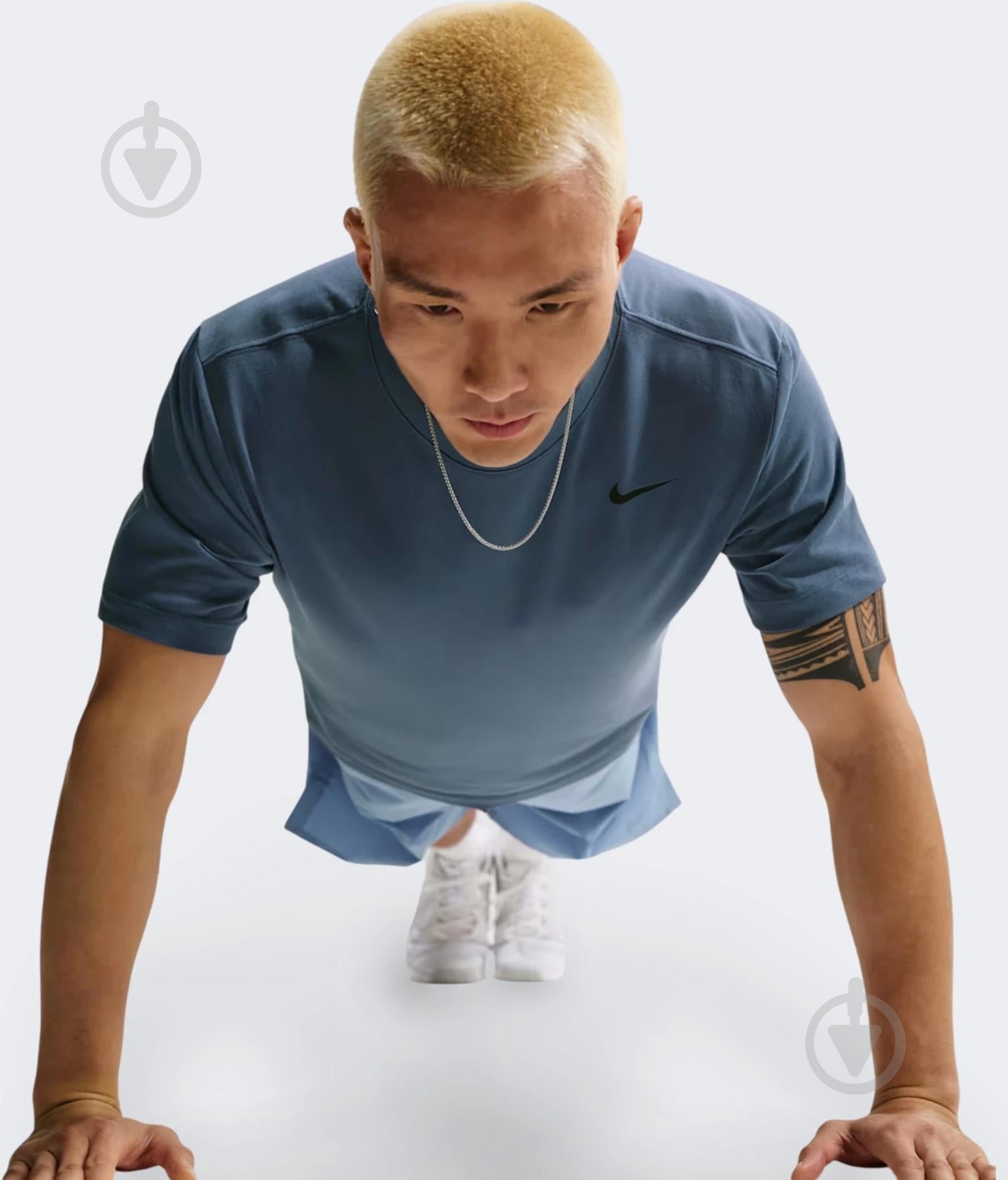 Футболка Nike Dri-FIT AR6029-493 р.M синий - фото 4