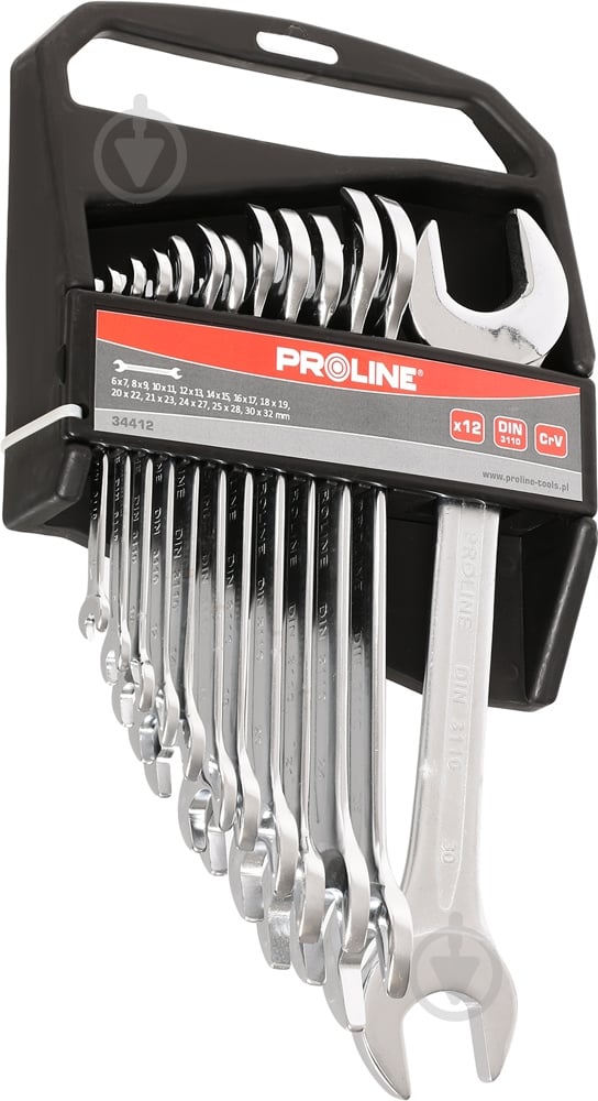 Набор ключей рожковых Profix 34412 - фото 2