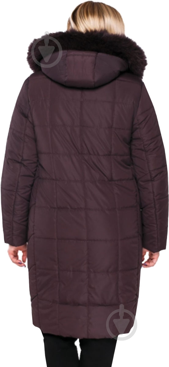 Куртка жіноче зимове Adonis КАМЕЛІЯ Z19-329/C#499 F р.XL темно-фіолетове - фото 2