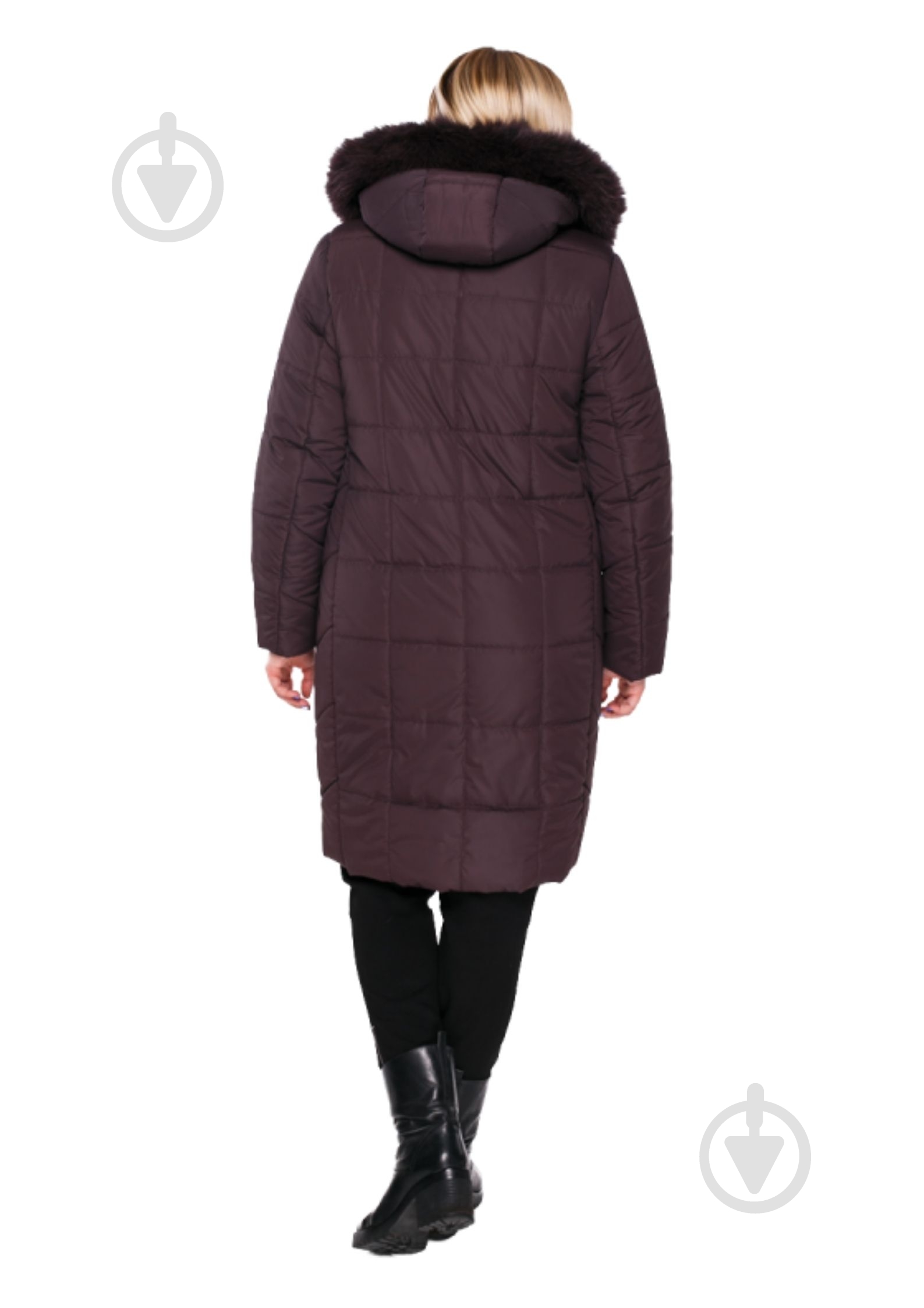 Куртка жіноче зимове Adonis КАМЕЛІЯ Z19-329/C#499 F р.58 темно-фіолетове - фото 6