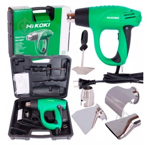 Фен строительный HIKOKI RH600T - фото 10