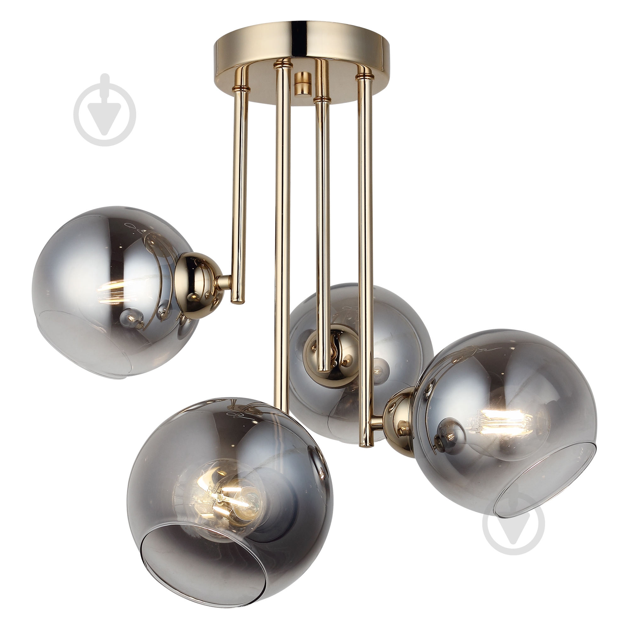 ВІТРИНА! Люстра стельова Vio Concept Bera 4x40 Вт Е27 золото 1561-80-14 - фото 1 ВІТРИНА! Люстра стельова Vio Concept Bera 4x40 Вт Е27 золото 1561-80-14 - фото 1