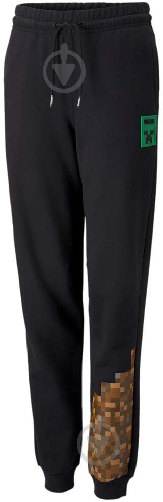 Штани Puma MINECRAFT SWEATPANTS 53343701 р. 152 чорний - фото 5