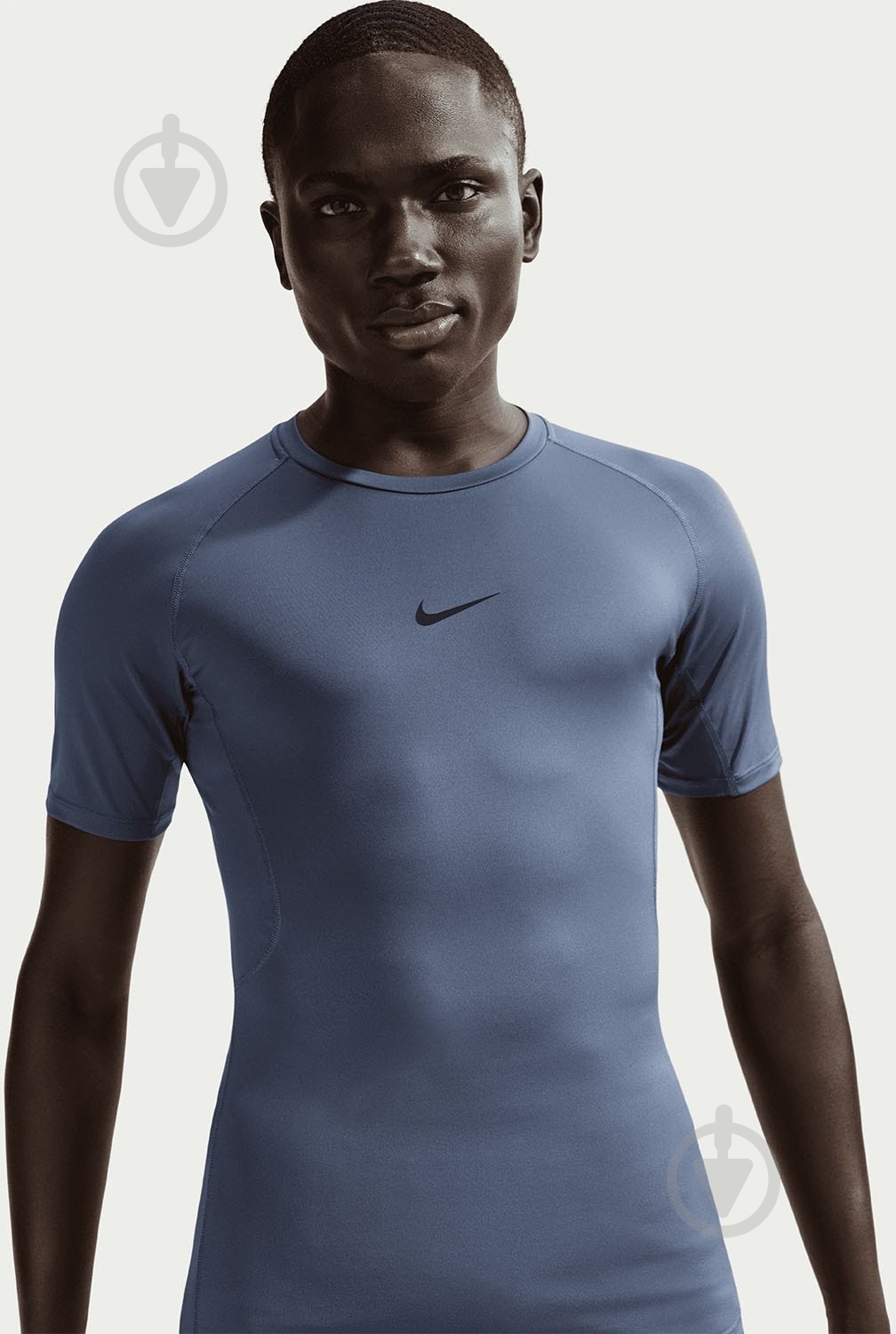 Футболка Nike Pro FB7932-491 р.S голубой - фото 3