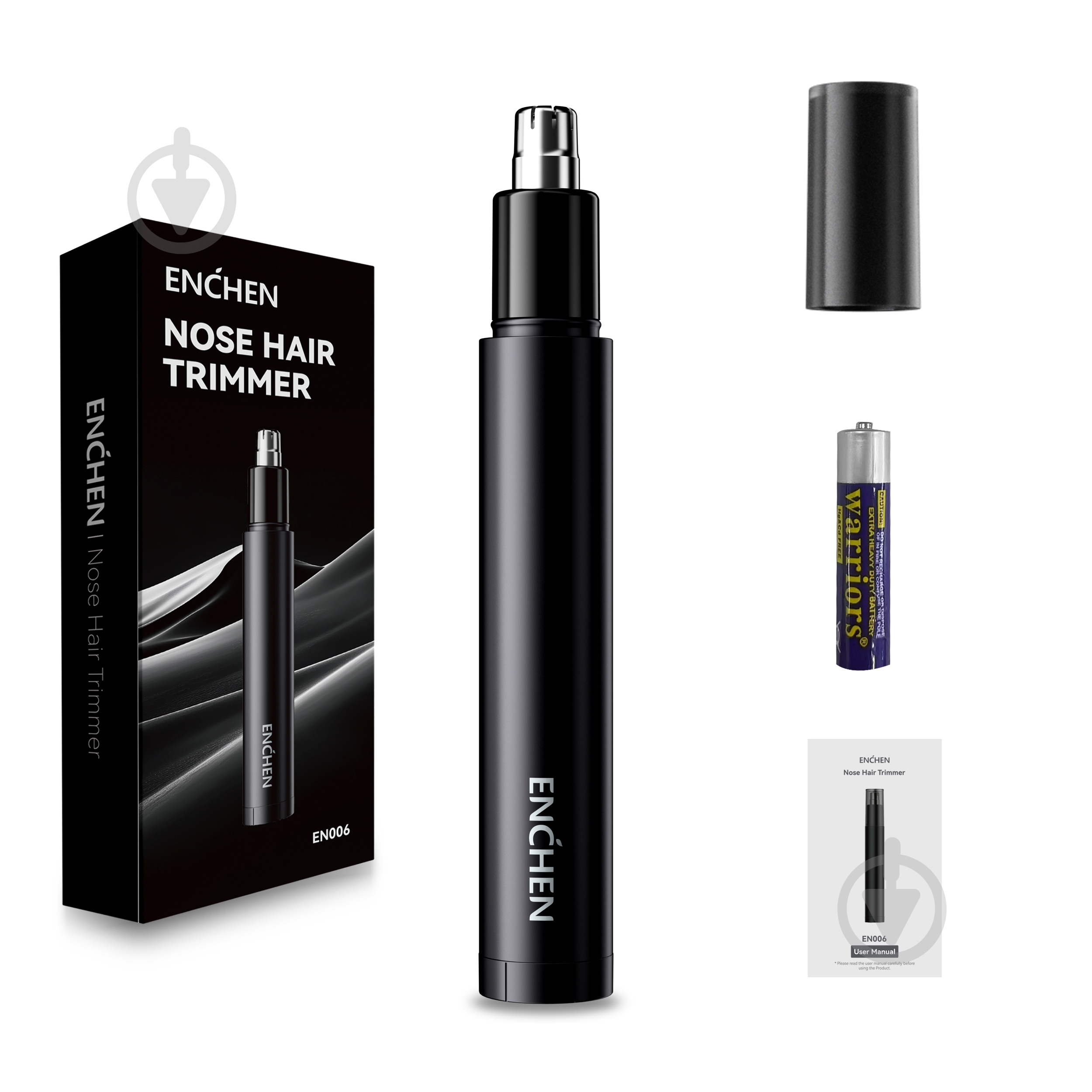 Триммер для носа ENCHEN Spark 5 black - фото 1 Триммер для носа ENCHEN Spark 5 black - фото 1