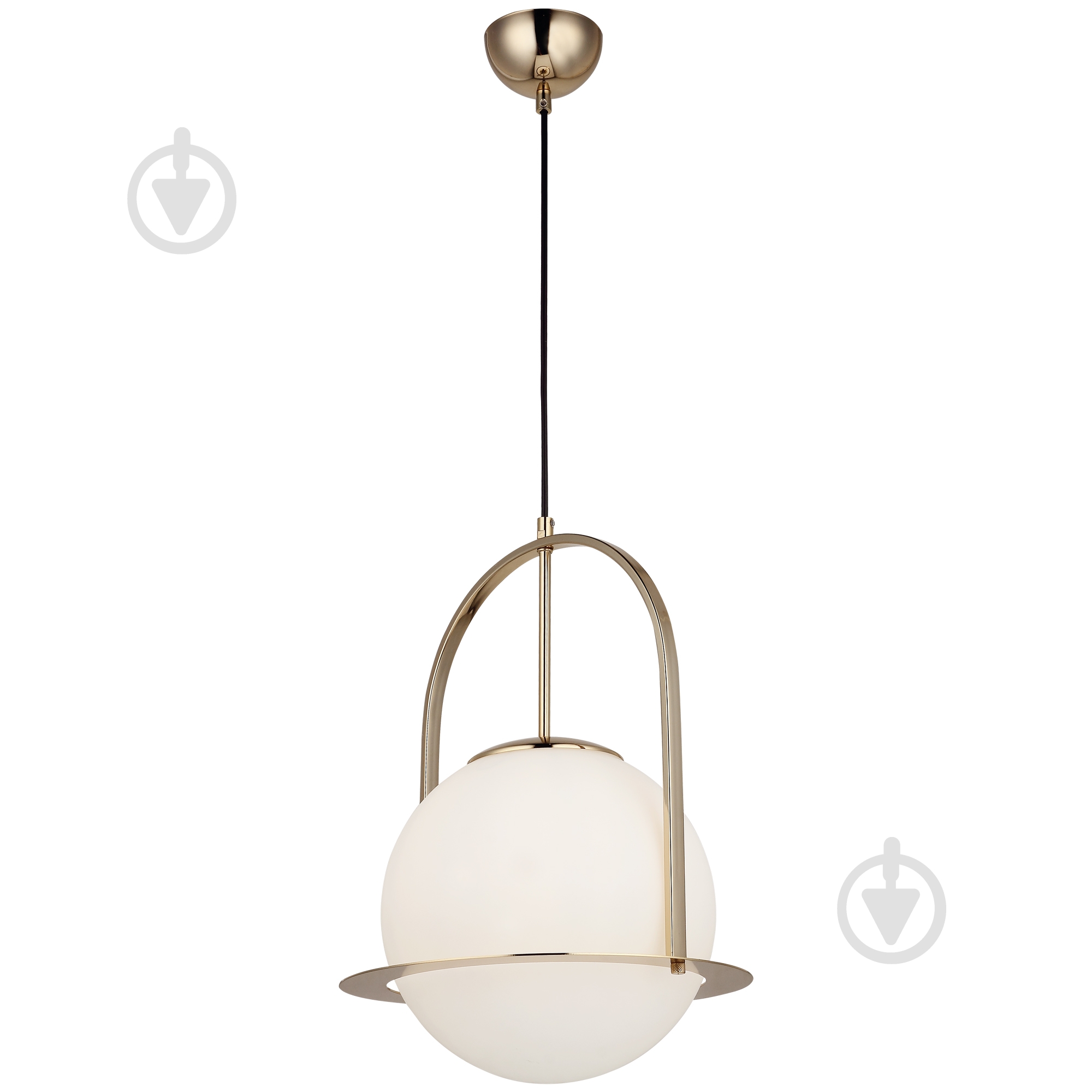 ВІТРИНА! Люстра підвісна Vio Concept Lampon 1x40 Вт Е27 золотий із білим 1552-80-21 - фото 1 ВІТРИНА! Люстра підвісна Vio Concept Lampon 1x40 Вт Е27 золотий із білим 1552-80-21 - фото 1