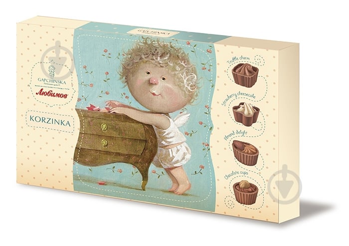 Конфеты Любимов Корзинка ассорти 220 г (4820075503789) - фото 1