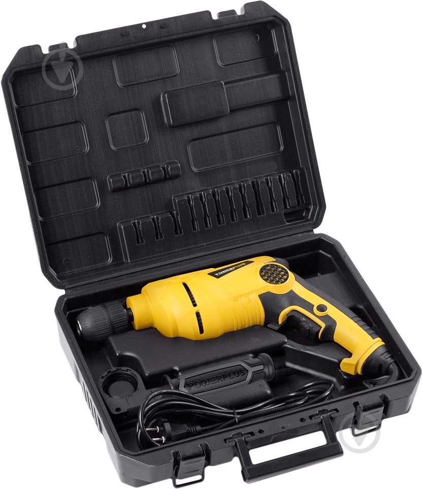 Дрель ударная PowerPlus POW X027 - фото 4 Дрель ударная PowerPlus POW X027 - фото 4