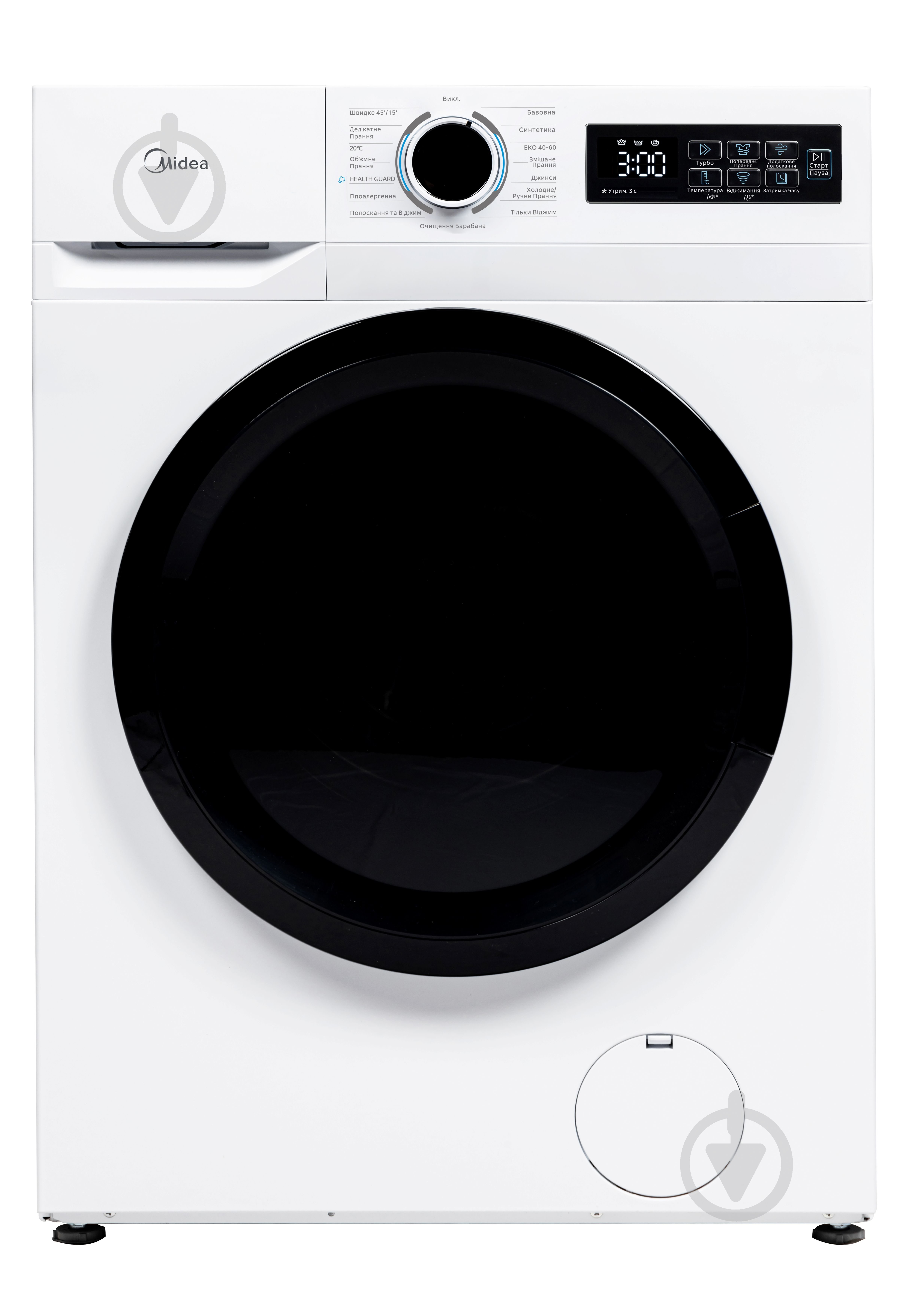 Пральна машина Midea MF110W80B/W-UA - фото 1