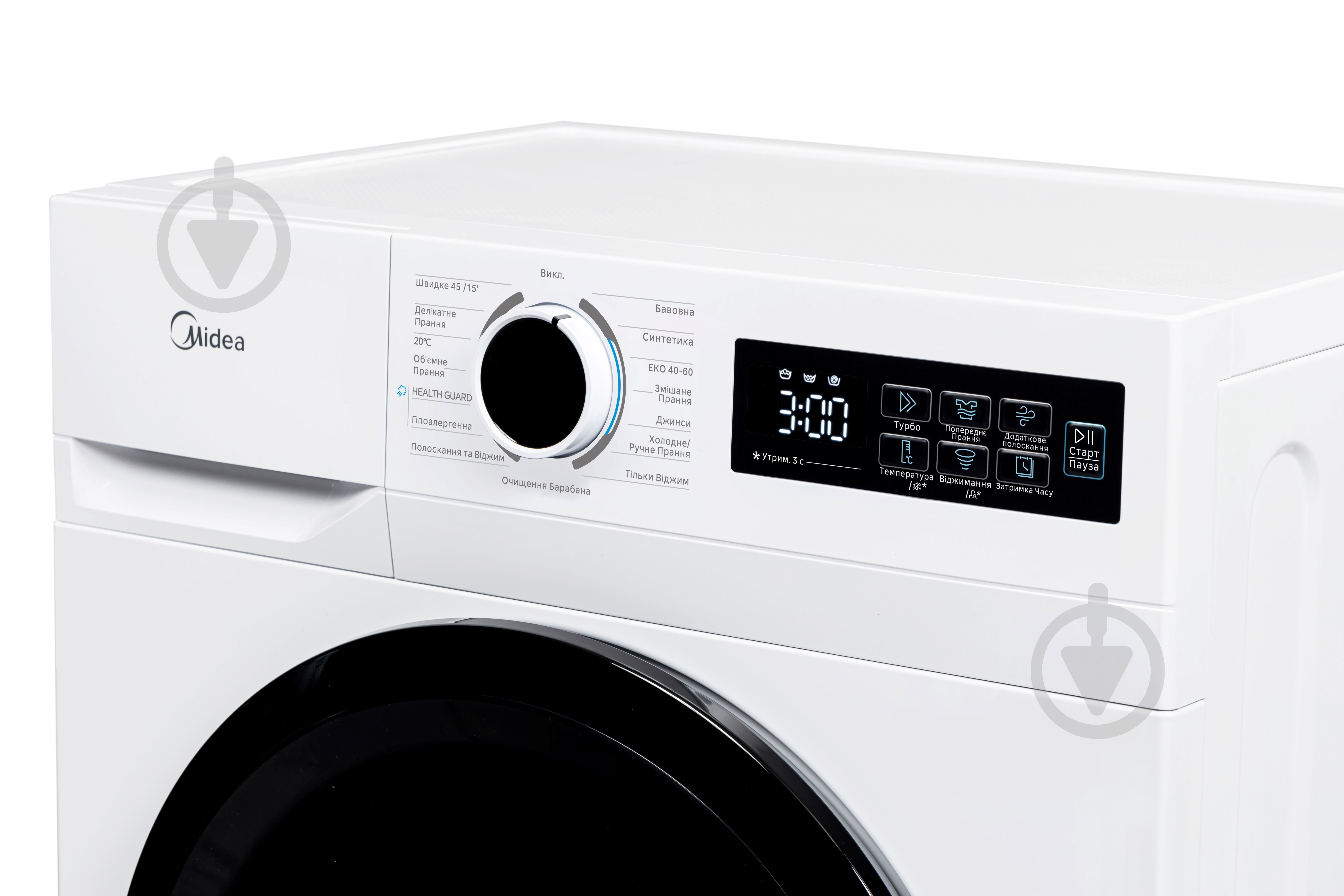 Пральна машина Midea MF110W70B/W-UA - фото 2