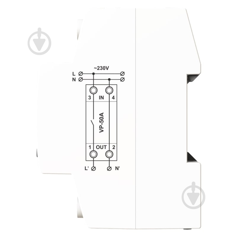Реле напруги DigiTOP VP-50A M2R - фото 4