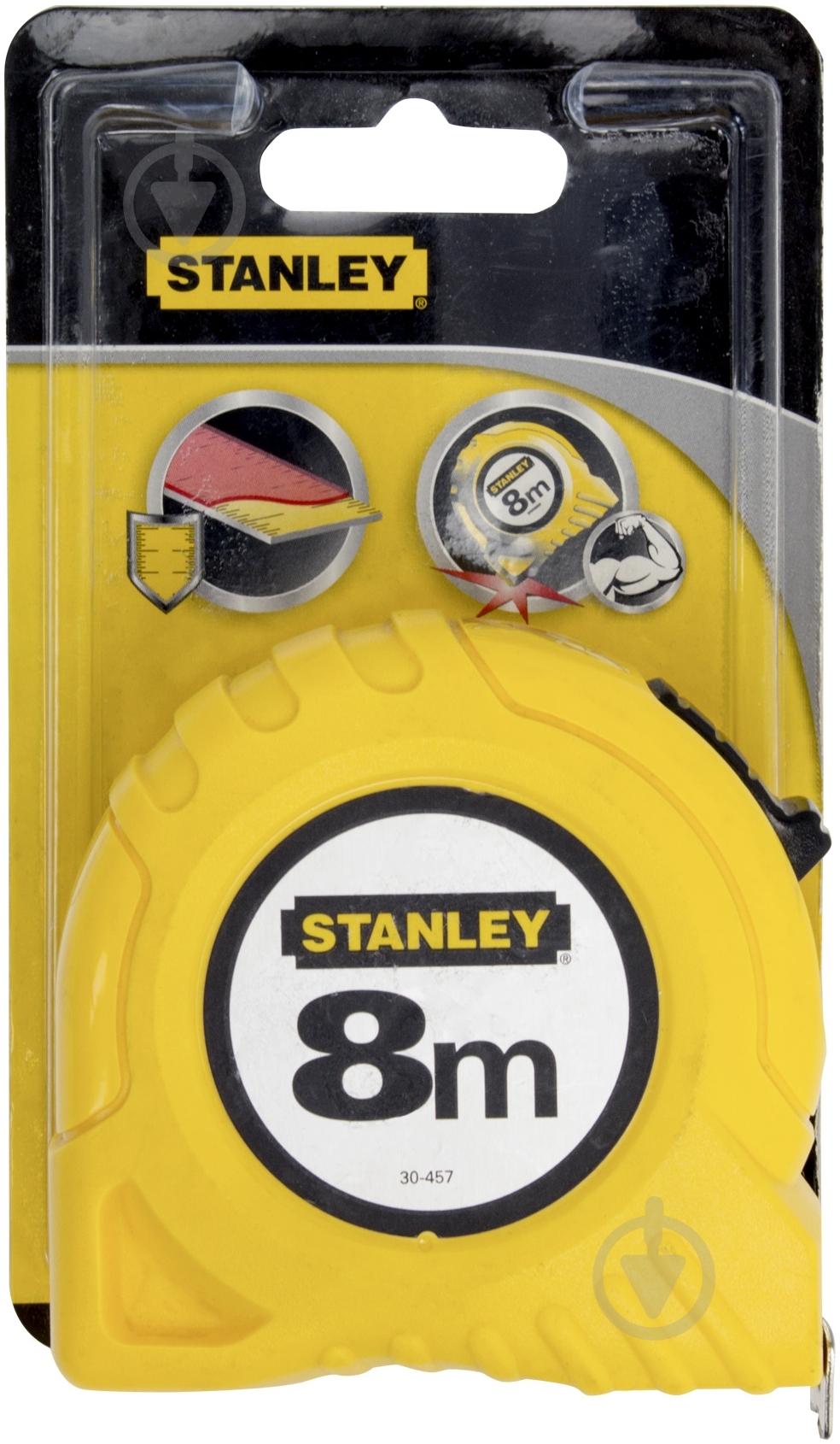 Рулетка Stanley Standart 0-30-457 8 м x 25 мм - фото 4 Рулетка Stanley Standart 0-30-457 8 м x 25 мм - фото 4