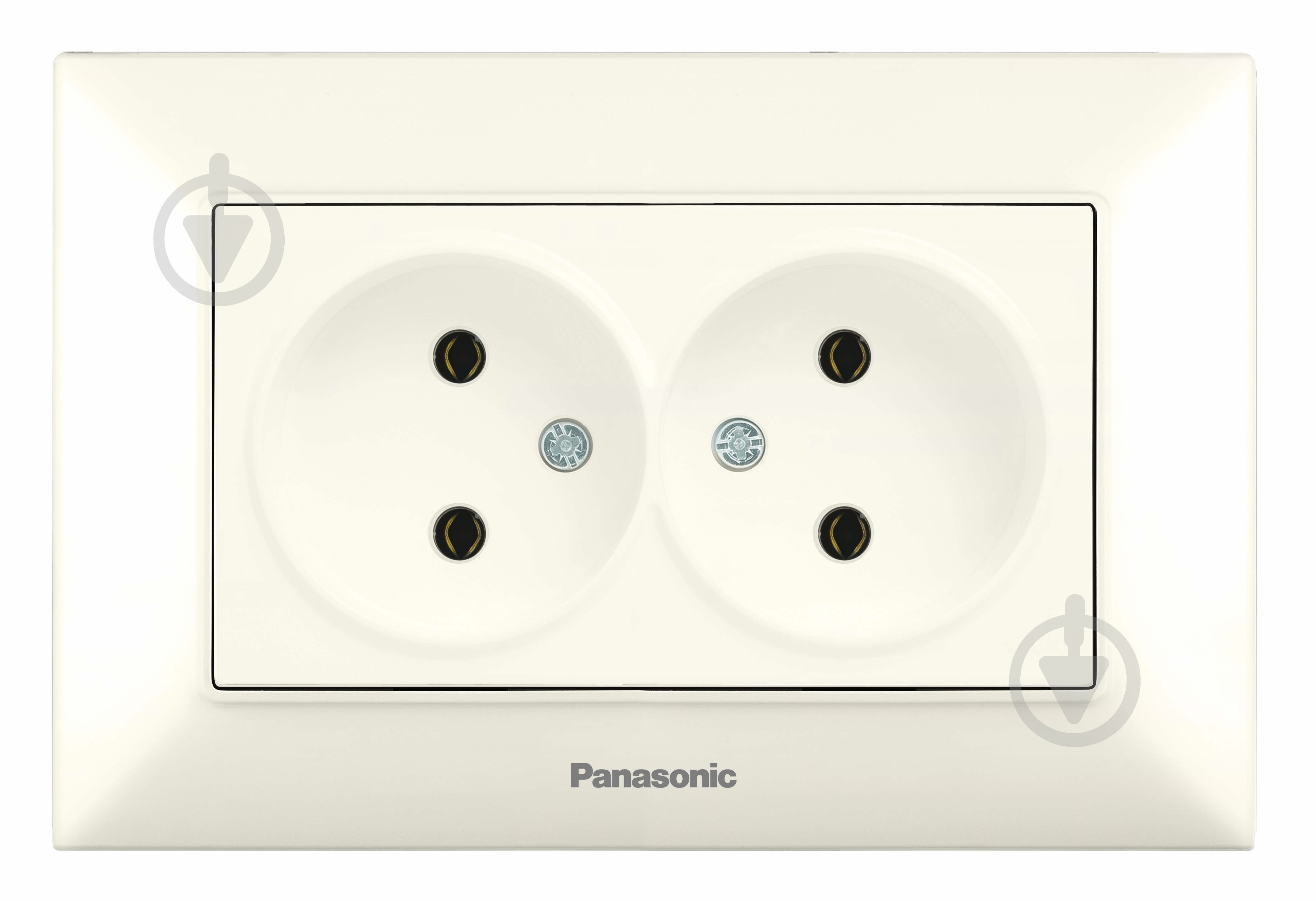 Розетка Panasonic Arkedia Slim кремовый 480200247 - фото 1