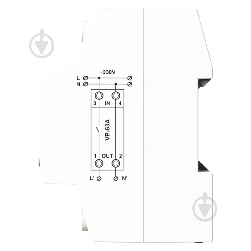 Реле напряжения DigiTOP VP-63A M2R - фото 4