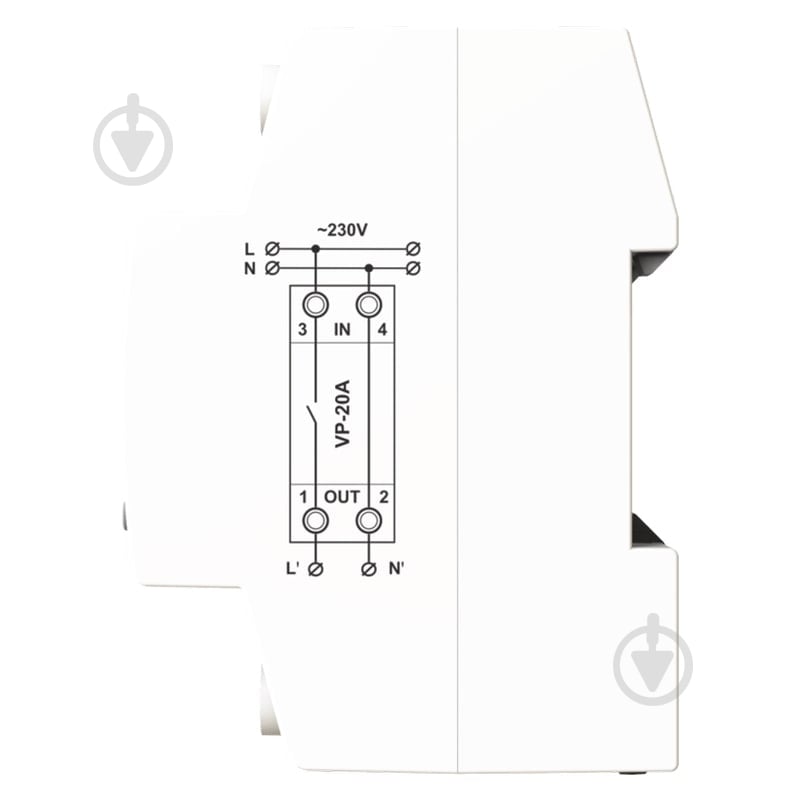 Реле напряжения DigiTOP VP-20A M2W - фото 4