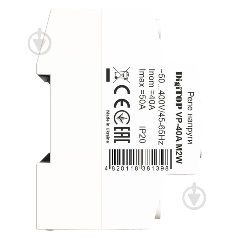 Реле напряжения DigiTOP VP-40A M2W - фото 3 Реле напряжения DigiTOP VP-40A M2W - фото 3