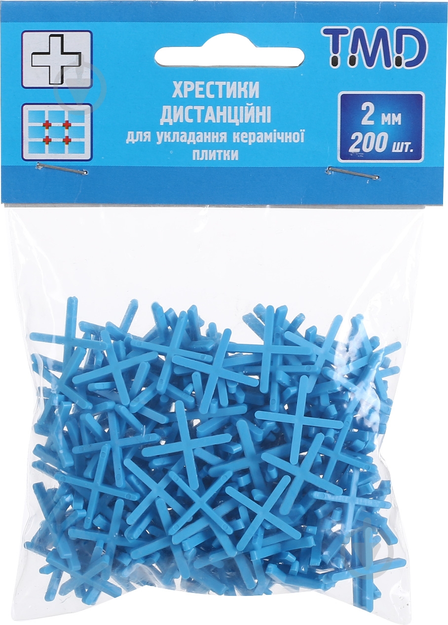 Хрестики для плитки TMD 2 мм 200 шт./уп - фото 2