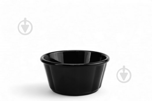 Соусник Забава круглий 80 мл чорний - фото 2 Соусник Забава круглий 80 мл чорний - фото 2
