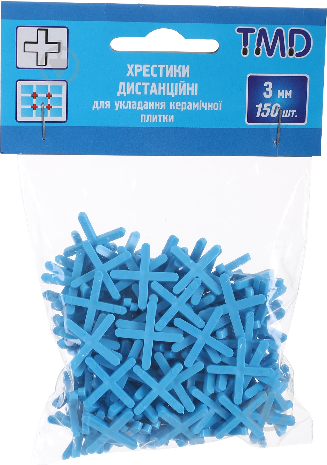 Крестики для плитки TMD 3 мм 150 шт./уп - фото 1