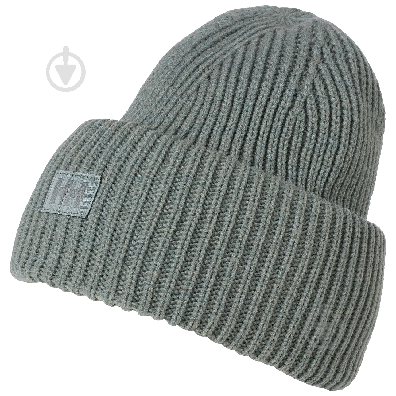 Шапка Helly Hansen HH RIB BEANIE 54020-485 р.one size серый - фото 1