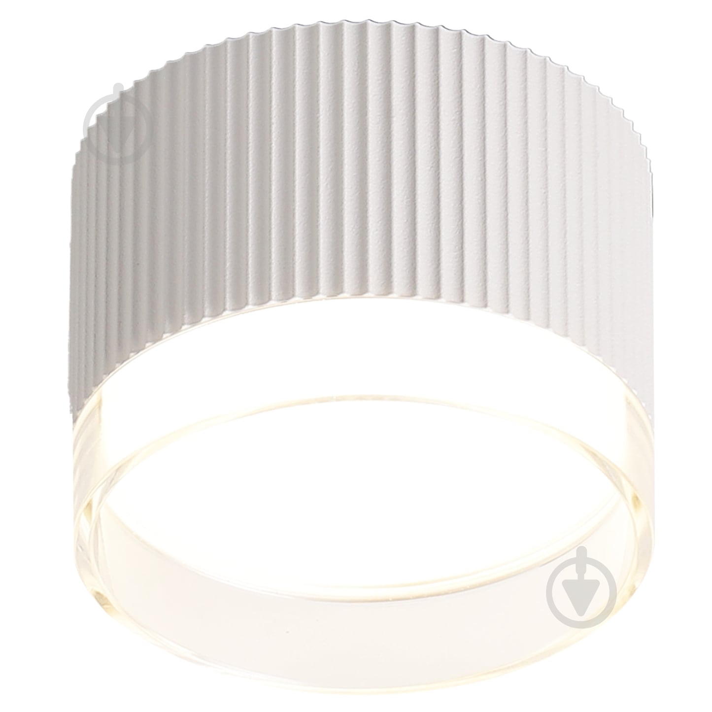 Светильник точечный Eurolamp Onyx GX53 белый LH-GX53(white)GL - фото 1