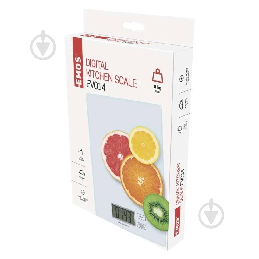 Весы кухонные Emos EV014 - фото 3 Весы кухонные Emos EV014 - фото 3
