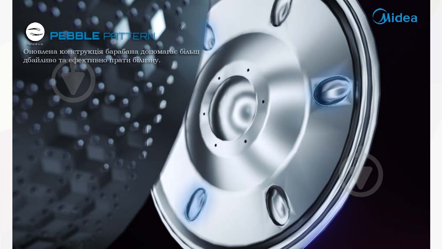 Стиральная машина Midea MF100T60B/W-UA - фото 14