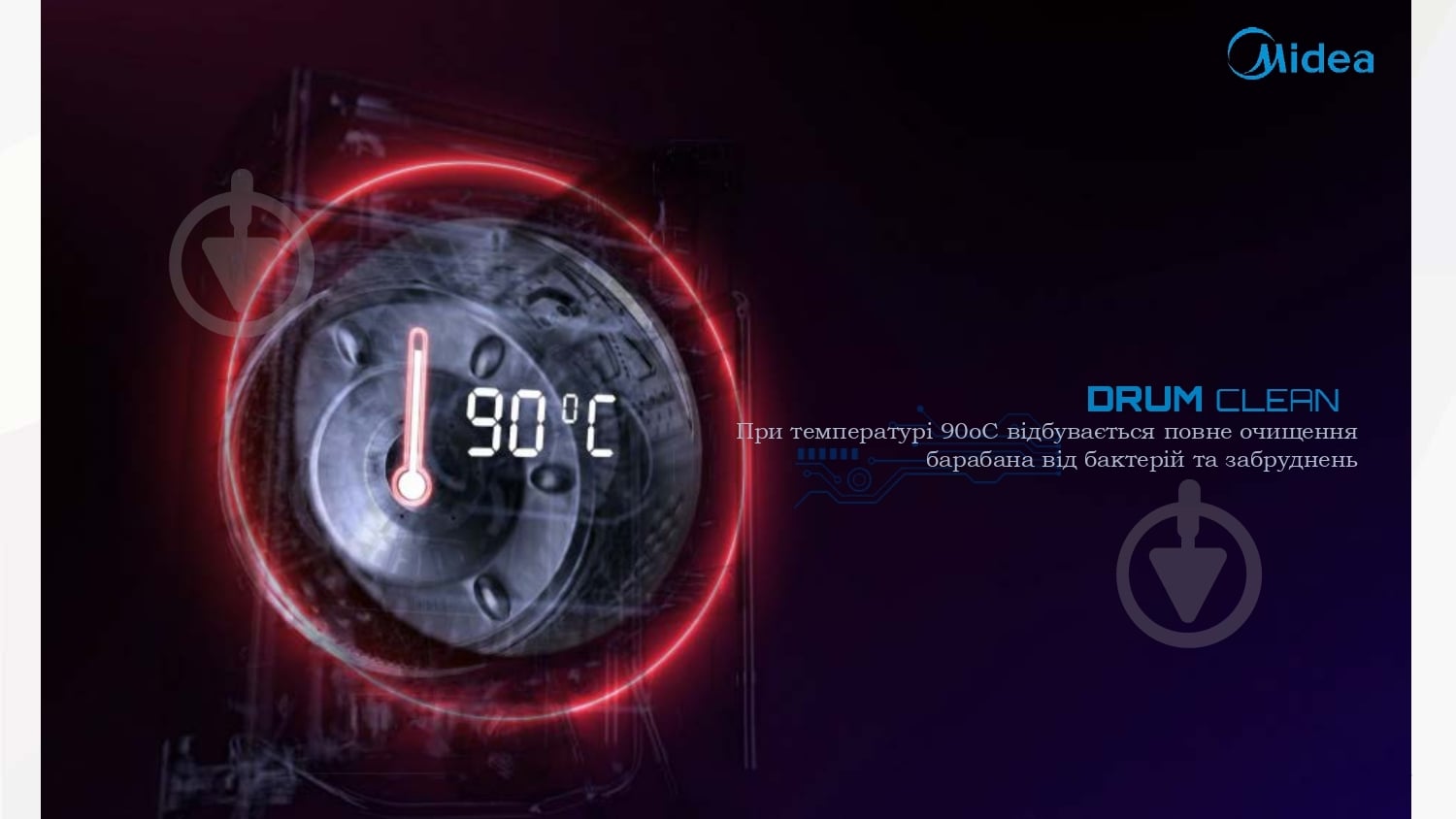 Стиральная машина Midea MF100T60B/W-UA - фото 12