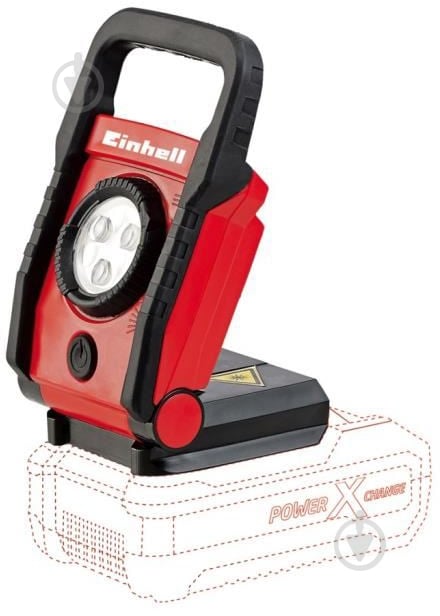 Фонарь Einhell X-Change TE-CL 18 Li - Solo 4514110 аккумуляторный красный - фото 13 Фонарь Einhell X-Change TE-CL 18 Li - Solo 4514110 аккумуляторный красный - фото 13