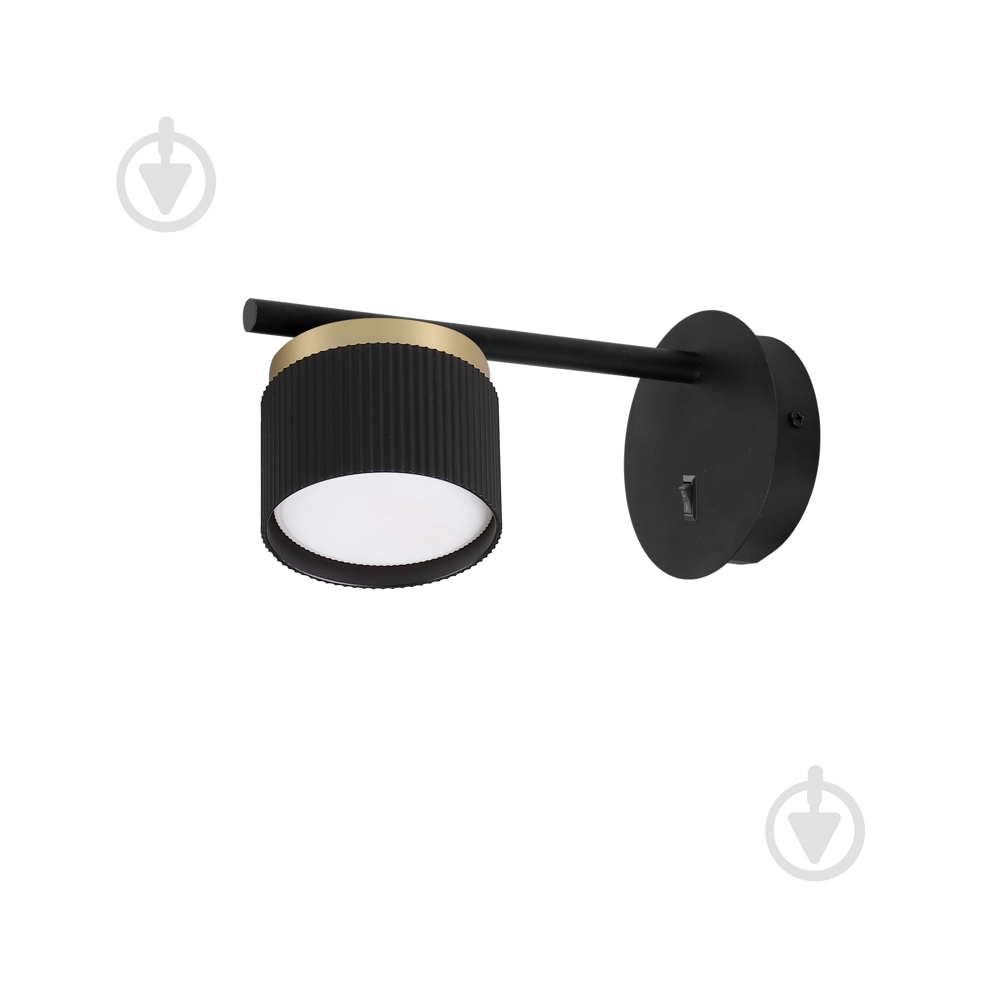 Бра Eurolamp Montreal GX53 черный BRA-GX53(black)G1 - фото 2