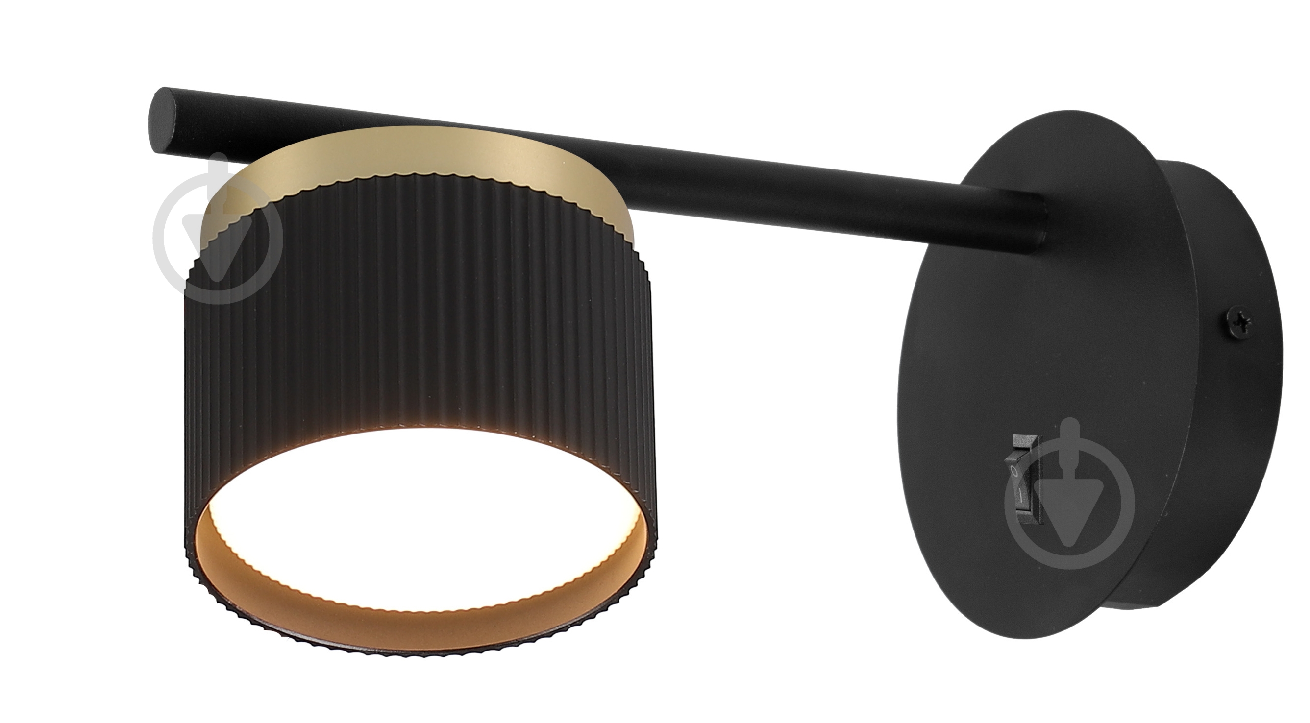 Бра Eurolamp Montreal GX53 черный BRA-GX53(black)G1 - фото 1