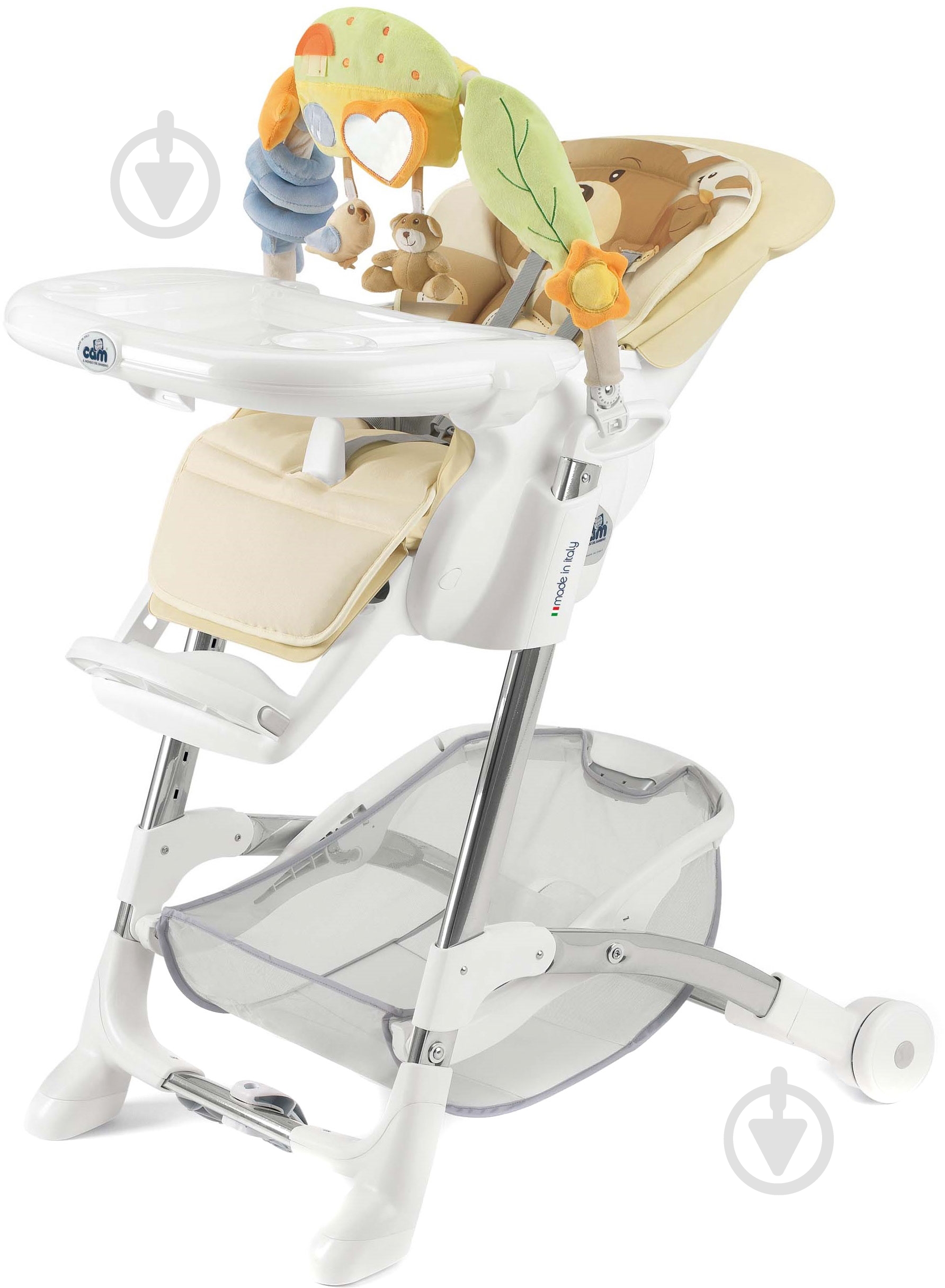 Стульчик для кормления CAM Istante S2400-C219 бежевый - фото 1