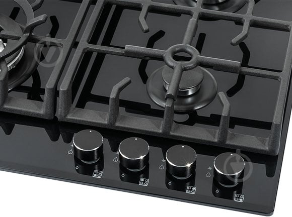 Варильна поверхня газова Pyramida PFG 647 BLACK LUXE - фото 5