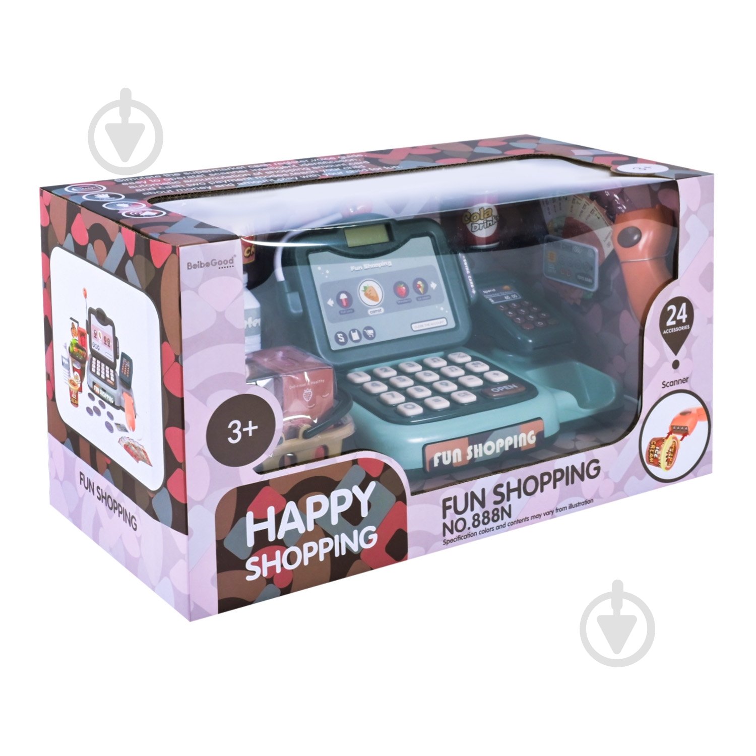 Кассовый аппарат Shantou с аксессуарами 888N - фото 4