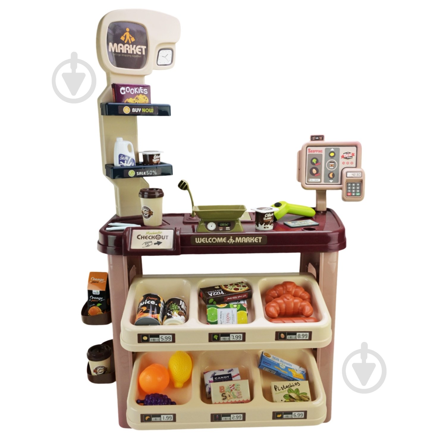 Ігровий набір Shantou Cупермаркет 668-114 - фото 2 Ігровий набір Shantou Cупермаркет 668-114 - фото 2