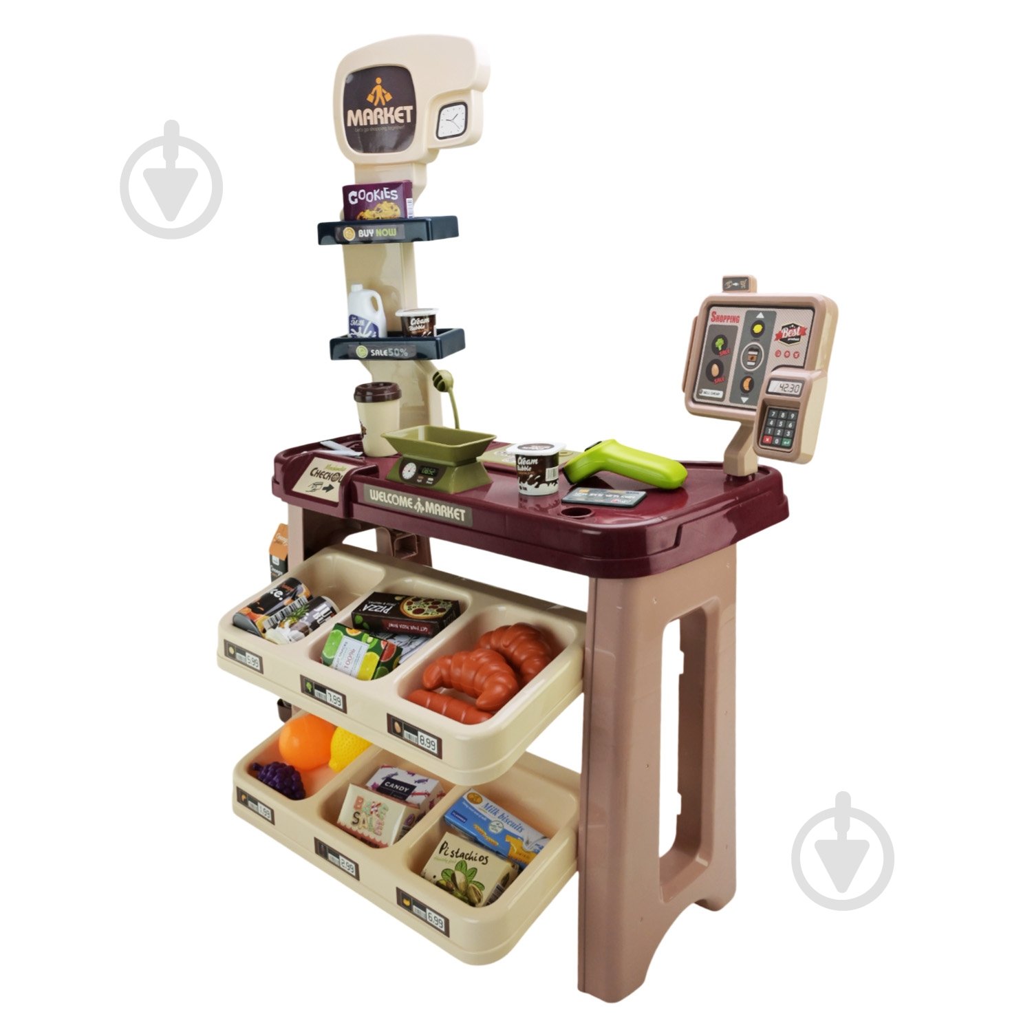 Ігровий набір Shantou Cупермаркет 668-114 - фото 3 Ігровий набір Shantou Cупермаркет 668-114 - фото 3