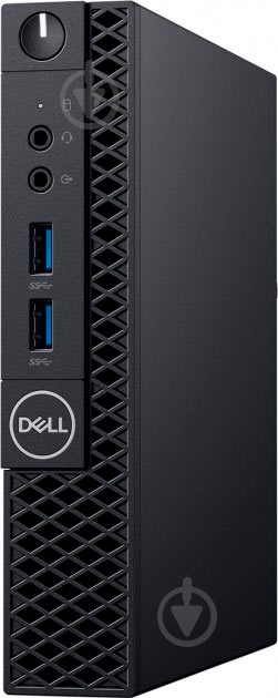 Неттоп Dell OptiPlex 3070 MFF (N005O3070MFF_UBU) black - фото 1