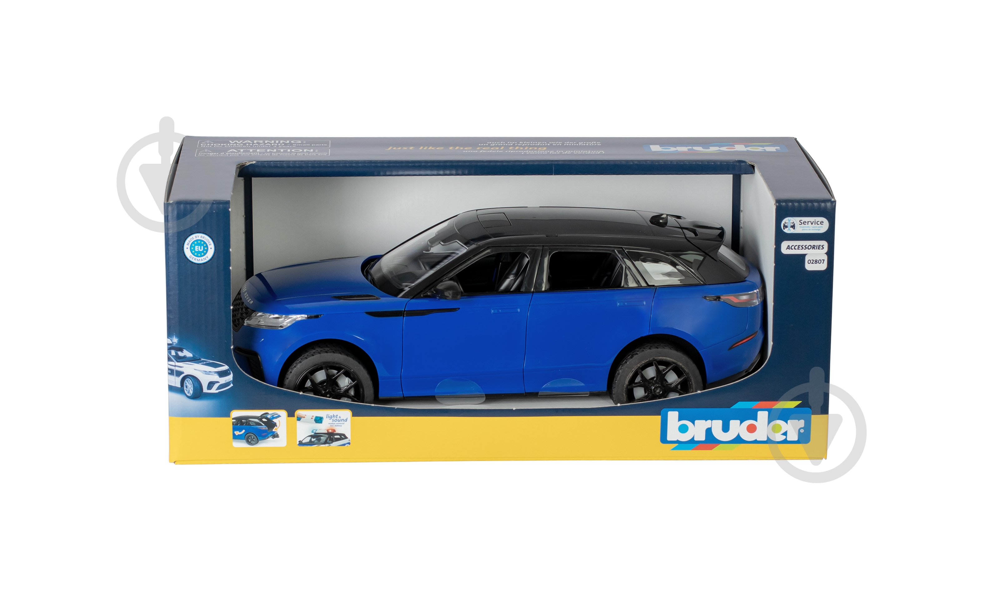 Машинка Bruder игрушечная джип Range Rover 2880 - фото 5 Машинка Bruder игрушечная джип Range Rover 2880 - фото 5