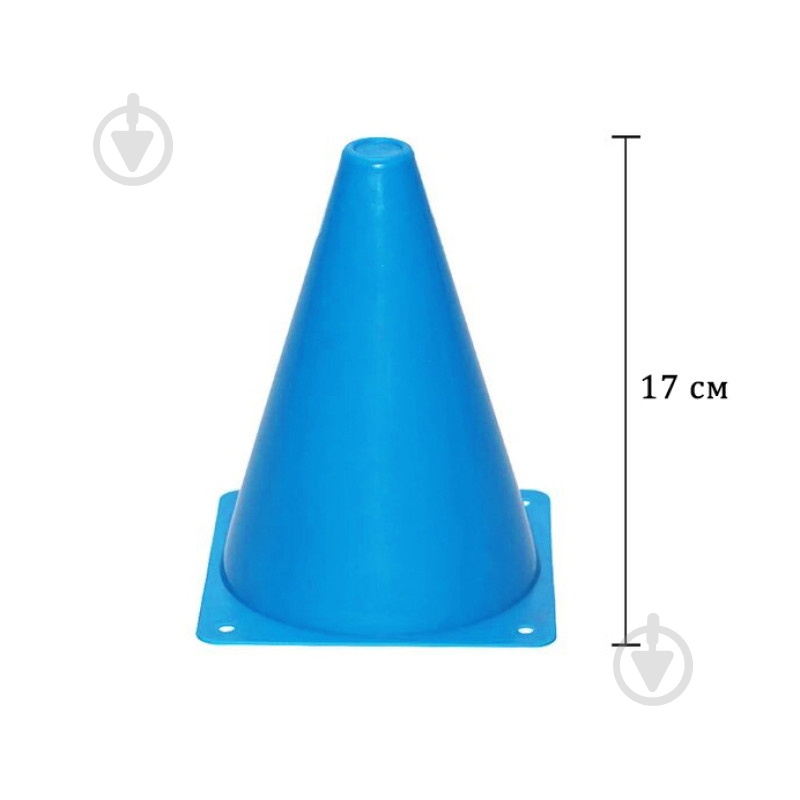 Фішка для тренувань EasyFit EF-1678-BL р. one size синій - фото 1