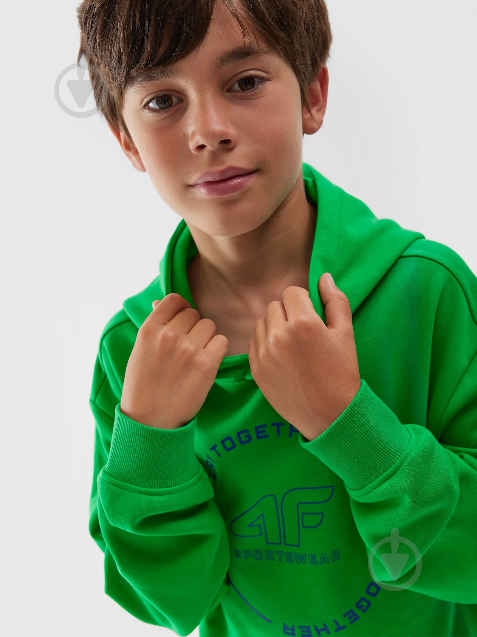 Джемпер 4F SWEATSHIRT M1090 4FJRAW23TSWSM1090-41S зеленый - фото 5 Джемпер 4F SWEATSHIRT M1090 4FJRAW23TSWSM1090-41S зеленый - фото 5