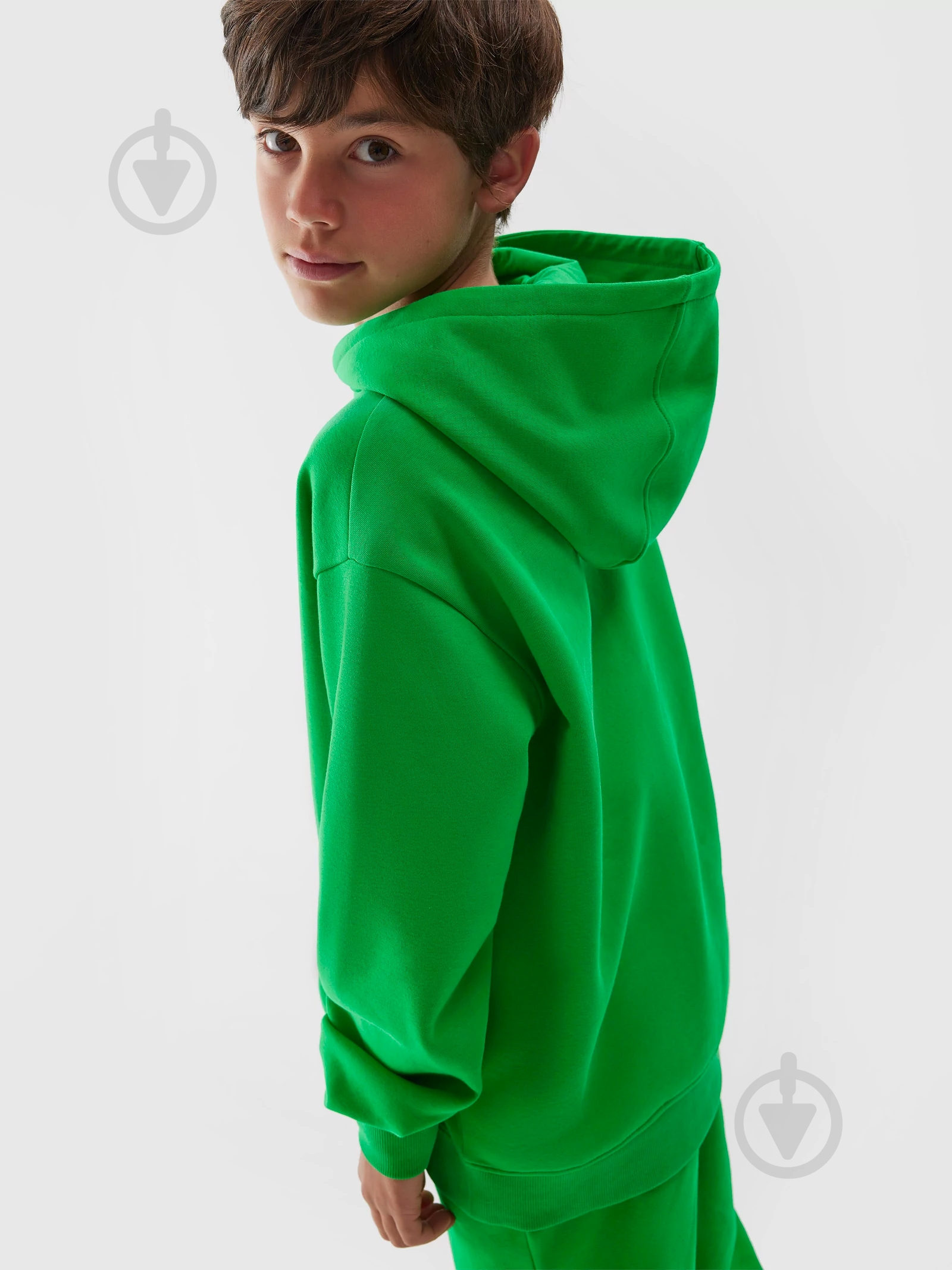 Джемпер 4F SWEATSHIRT M1090 4FJRAW23TSWSM1090-41S зеленый - фото 4 Джемпер 4F SWEATSHIRT M1090 4FJRAW23TSWSM1090-41S зеленый - фото 4