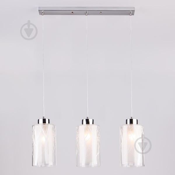 Подвес Strotskis Santos 50001/3 3x60 Вт E27 хром - фото 1