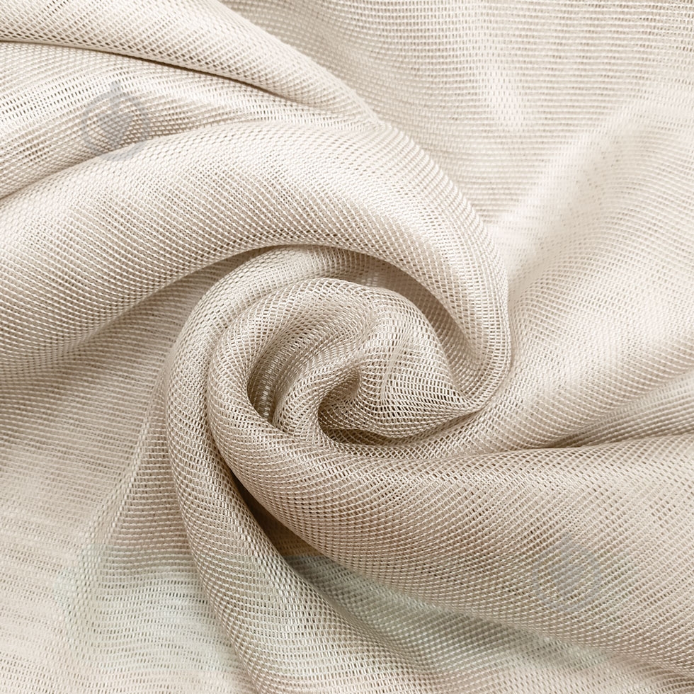 Тюль Grid 300х290 см бежевый Decora textile - фото 2