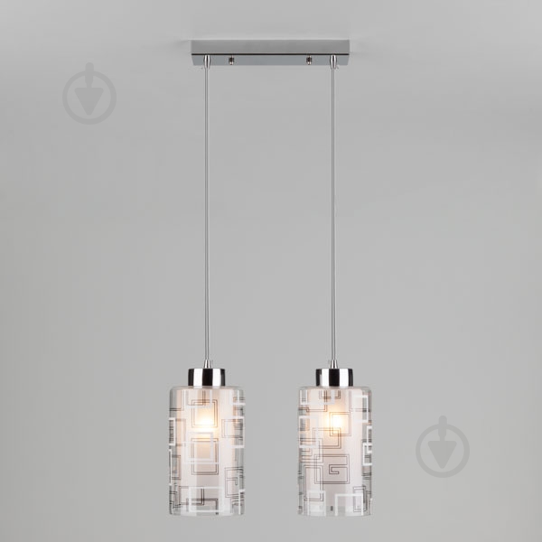 Підвіс Strotskis Stella 50002/2 2x60 Вт E27 хром - фото 1