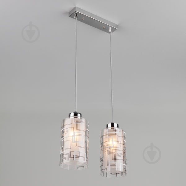 Підвіс Strotskis Stella 50002/2 2x60 Вт E27 хром - фото 2