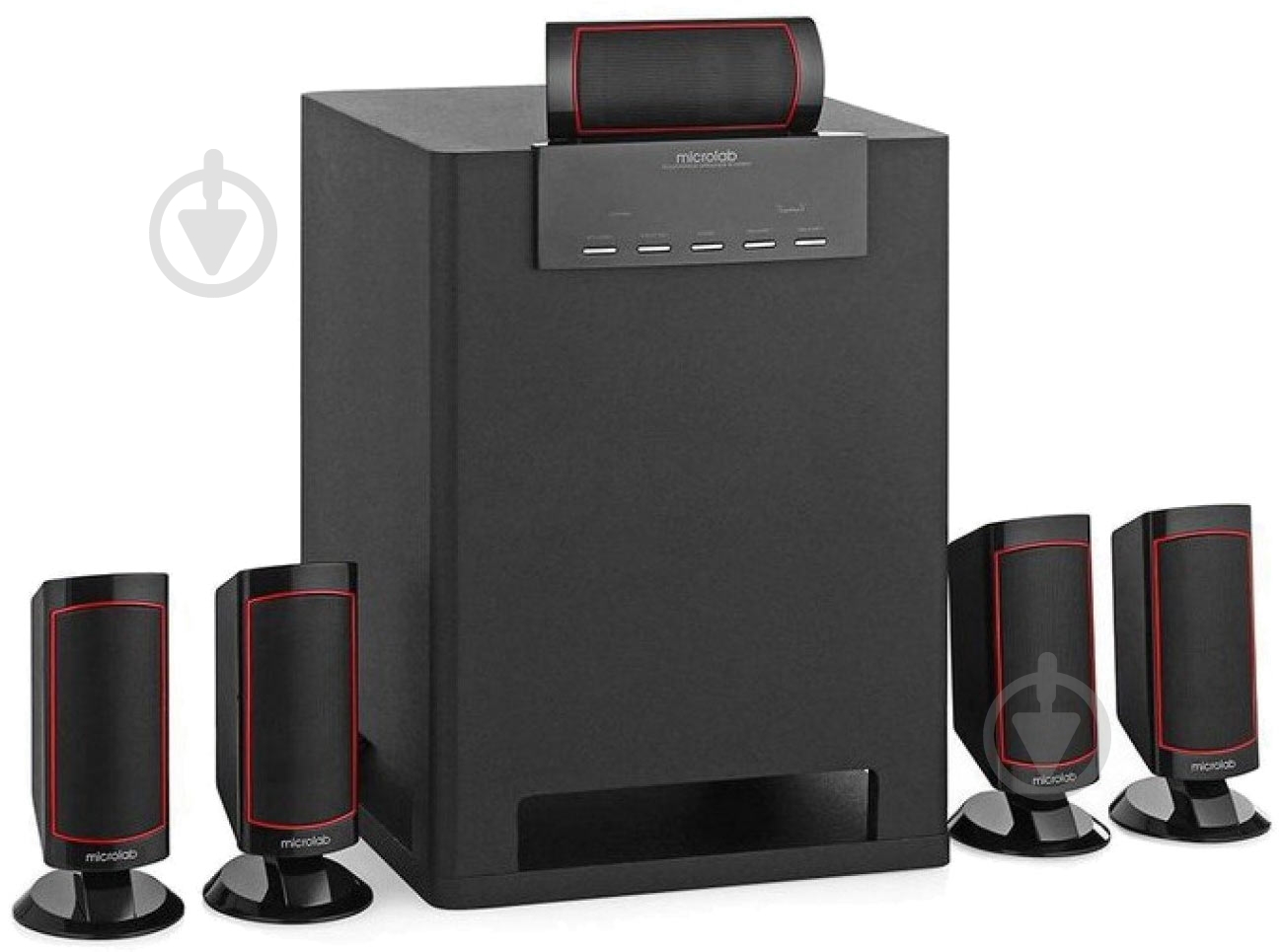 Акустическая система Microlab X15 5.1 black - фото 5